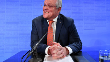 Scott Morrison has re-cast spending on climate change mitigation as a way to protect the budget bottom line.