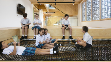"A very different type of space": Our Lady of the Assumption Catholic Primary School in North Strathfield.