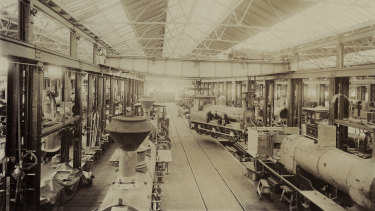 Railway workshops, Newport