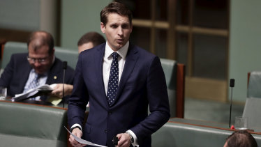 "Our defamation laws are at risk of being weaponised in the service of authoritarian states": Liberal MP Andrew Hastie.