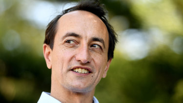 Dave Sharma, Liberal candidate for Wentworth, is treading carefully on the Opera House issue.