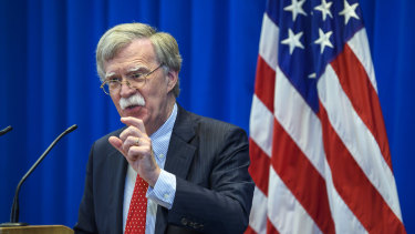 US national security adviser John Bolton has long opposed the ICC, seeing it as an attack on national sovereignty.