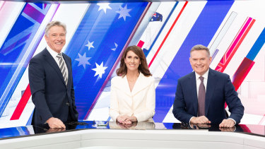 The 7News team prepares for Election Day.