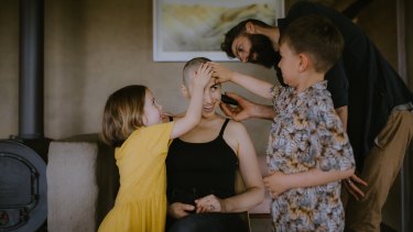 The mother-of-two has documented her cancer journey during COVID-19 with a nine-part docuseries called Life on Standby.