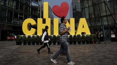 The export boom threatens to only add to the existing trade tensions with the US, with exports up a massive 46 per cent in November against the same month in 2019.