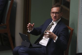 Labor MP Julian Hill supports enshrining the code of conduct in legislation.