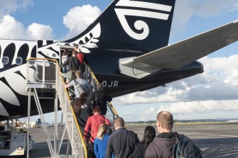 Air New Zealand is drawing on its government debt facility to fund aircraft payments. 