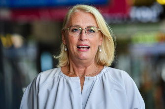 Melbourneâs Lord Mayor Sally Capp.