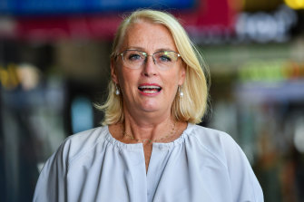 Melbourne’s Lord Mayor Sally Capp.