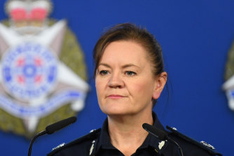 Assistant Commissioner Libby Murphy on Monday morning.