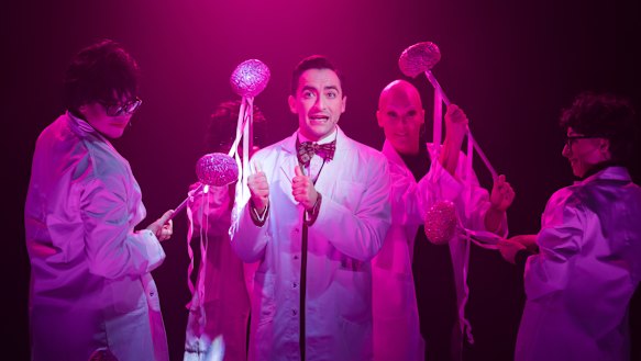 Matthew Backer catches something of that goofy Gene Wilder charm and sings his socks off when required. 