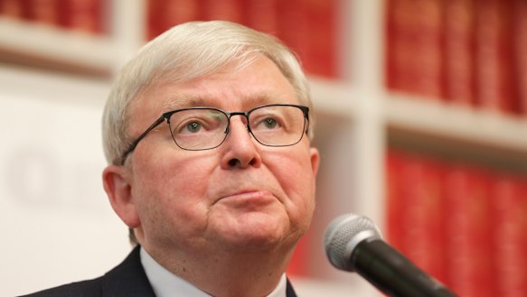 Former prime minister Kevin Rudd was deposed a decade ago.