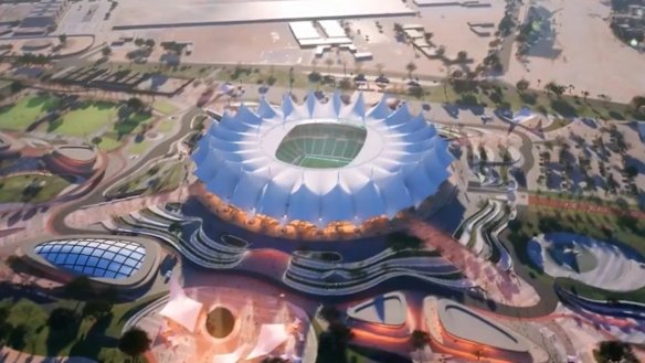 King Fahd Sports City Stadium.