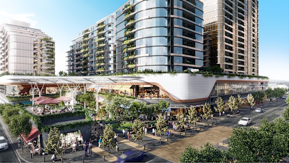 Melbourne's The Glen mall’s refurbishment included selling the air rights above.