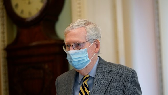 Republican Senator leader Mitch McConnell has urged Democrats not to rush the impeachment trial. 