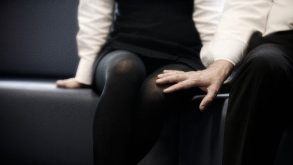 Young people are staying silent about sexual harrassment at work.