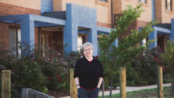 Krishna Sadhana rents out her investment property to disadvantaged people in Canberra.