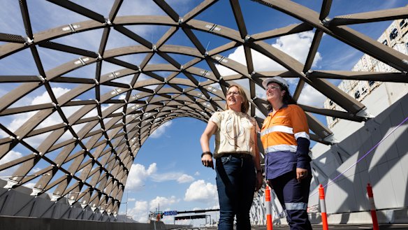 Premier Jacinta Allan announces the opening of the West Gate Tunnel project in December.