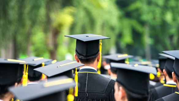 Foreign students comprise 14 per cent of all enrolments in bachelor's degrees at Australian universities but represent 48 per cent of all master's students and 32 per cent of doctoral candidates.