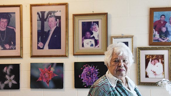 Ruth in 2019, at her home in Cairns