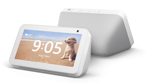 Echo devices can show images uploaded to Amazon, or taken from Facebook.