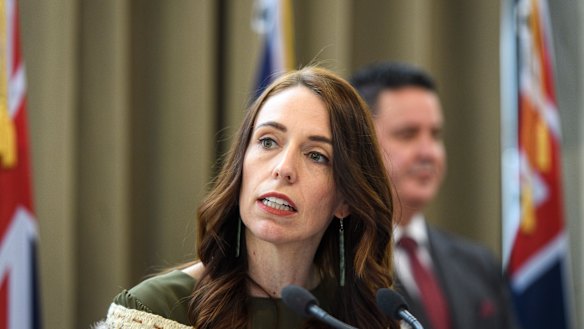 New Zealand Prime Minister Jacinda Ardern.