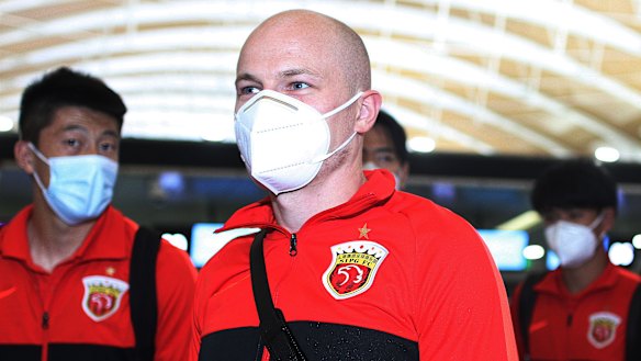 Socceroos star Aaron Mooy departs for Doha, where his Shanghai SIPG team will face Sydney FC in the AFC Champions League.