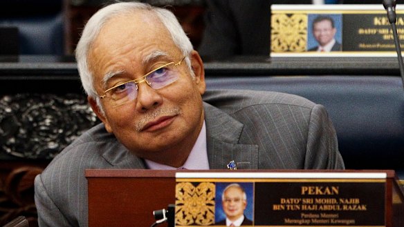 Malaysian Prime Minister Najib Razak.