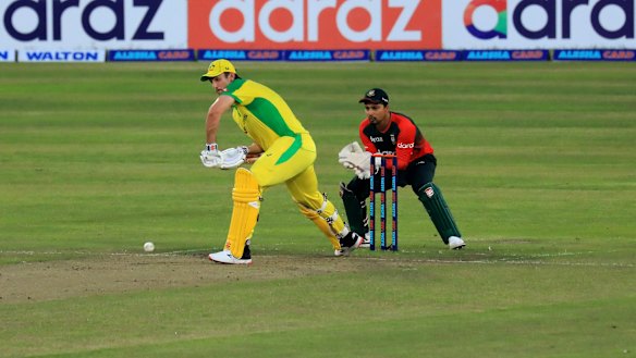 The Aussies struggled in Bangladesh.