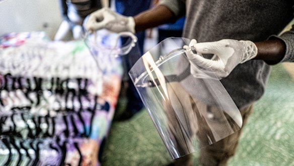 Researchers across Africa are looking for ways to make their own medical gear as the continent faces a peak in coronavirus cases long after the US and European countries have bought up global supplies during the pandemic.  
