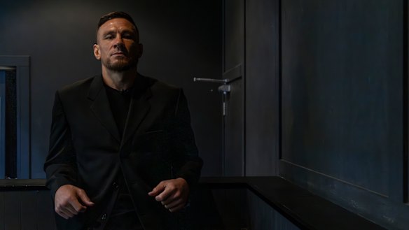 Sonny Bill Williams at the announcement of his fight with Paul Gallen.