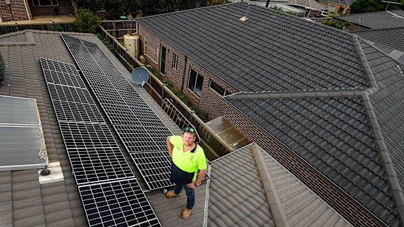 Matt Pilsbury switched on his new $8200 solar system. But he, like thousands of others across Melbourne, are being told by energy distributors they will not get a cent for any excess power provided to the energy network.