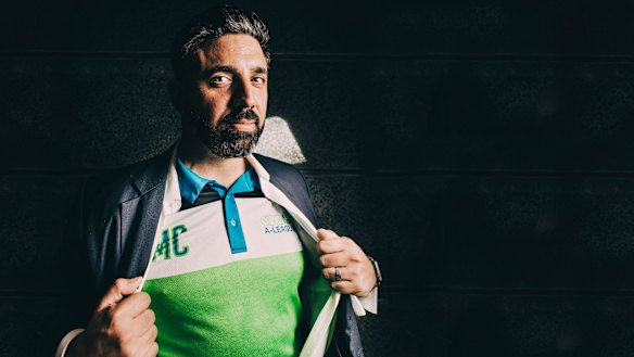 Canberra A-League bid leader Michael Caggiano.