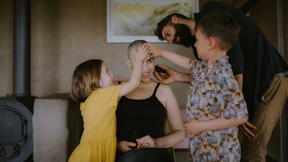 The mother-of-two has documented her cancer journey during COVID-19 with a nine-part docuseries called Life on Standby.