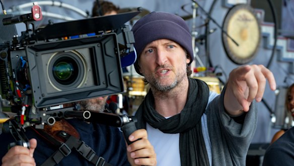 “They were not excited about the monkey”: director Michael Gracey on the set of Better Man in Melbourne.