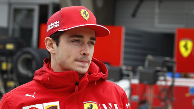 New kid on the block: Charles Leclerc.