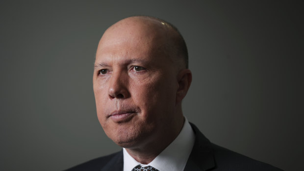 Home Affairs Minister Peter Dutton's office says  the government wants to deal with Australian Islamic State fighters "as far from our shores as possible".
