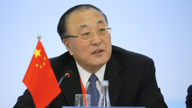 Chinese ambassador Zhang Jun. 