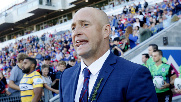 Nathan Brown is departing the Knights by "mutual agreement".