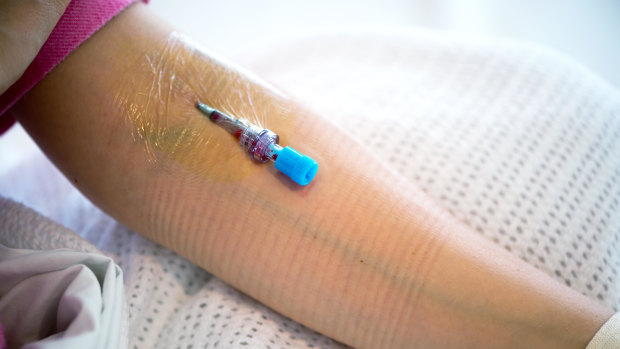 Two-thirds of intravenous catheters are inserted in non-recommended areas, including elbow creases. 