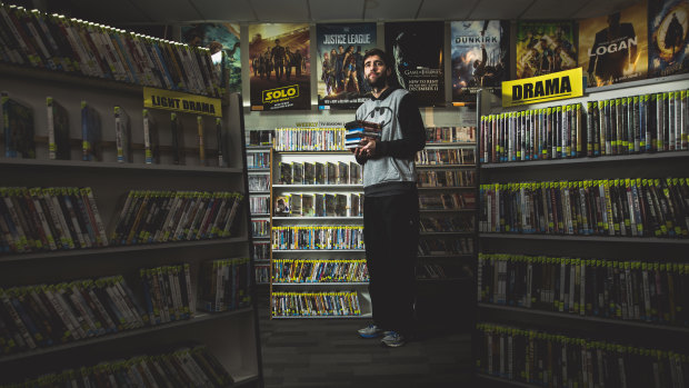 Josh Mudford, the owner of Network Video Charnwood.
Photo: 