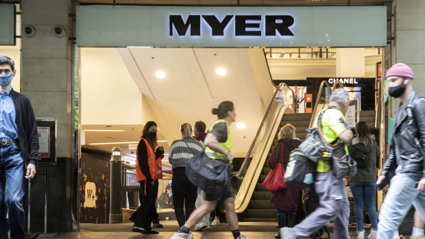 Myer is looking to expand.
