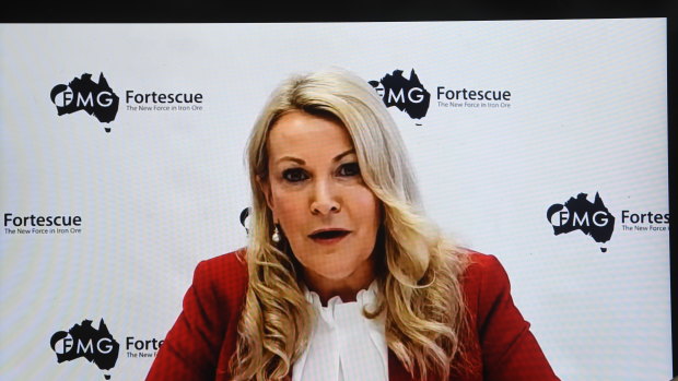Forterscue Metals CEO Elizabeth Gaines.