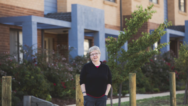 Krishna Sadhana rents out her investment property to disadvantaged people in Canberra.