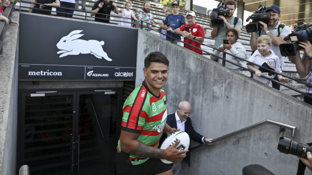 'I already feel like I'm home': Mitchell checks in at Redfern.