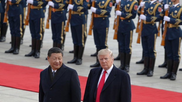 The US-China trade war has made investors skittish. 