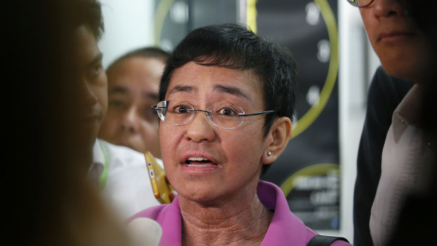 Maria Ressa, CEO of Rappler.