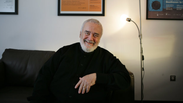 Maestro Gelmetti, at the Opera House in 2008.