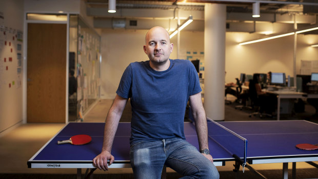 Vincent Turner, the founder and chief innovation officer of Uno Home Loan, chose Surry Hills for his start-up company. 