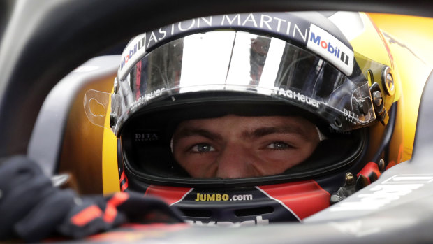 Red Bull driver Max Verstappen.